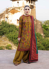 Aureate- Unstitched Karandi - 3Piece